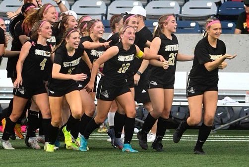 LSEGirls_Soccer's tweet photo. ✨Regardless of what the future holds….This group is something special. Bouncing back from a 9-5 season to qualify for State and make a 15-1 run to the State Semi-Finals. ✨

We’re ready for Friday at 2:00 PM @ Morrison 💪🏼 COME OUT TO SUPPORT!

Family Over Everything ⚔️⚽️🖤💛 https://t.co/gIGTNUQnm2