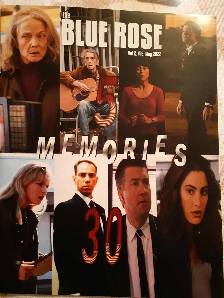 KDavJeff's tweet photo. This month marks 5 years since the epic return of #TwinPeaks and with that came @BlueRoseMag1 - happy that new issues are still being produced. #BlueRoseMagazine https://t.co/18SUpfMWpW