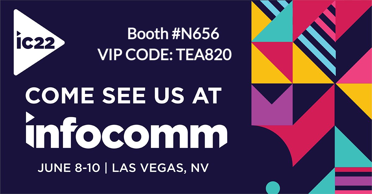 TeamBoard's tweet photo. TeamBoard is back at InfoComm and ready for you.
Get your FREE @InfoComm exhibition pass today.
VIP Code: TEA820
https://t.co/JmBICvfhJy
#infocomm2022 #exhibition #teamboard #flatpanels #interactivetechnology #infocomm22 #infocomm https://t.co/oDpjDP8drW