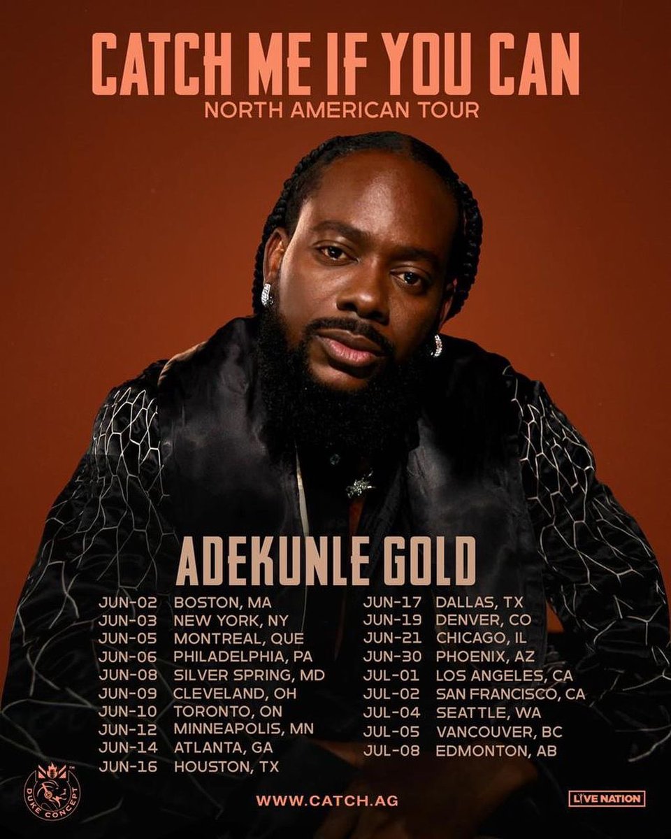 adekunleGOLD's tweet photo. TOUR READY!!!
Get your tickets before it’s too late
>> https://t.co/E4rsCvd1ot 
See you soon https://t.co/o2X6Cg7A5T