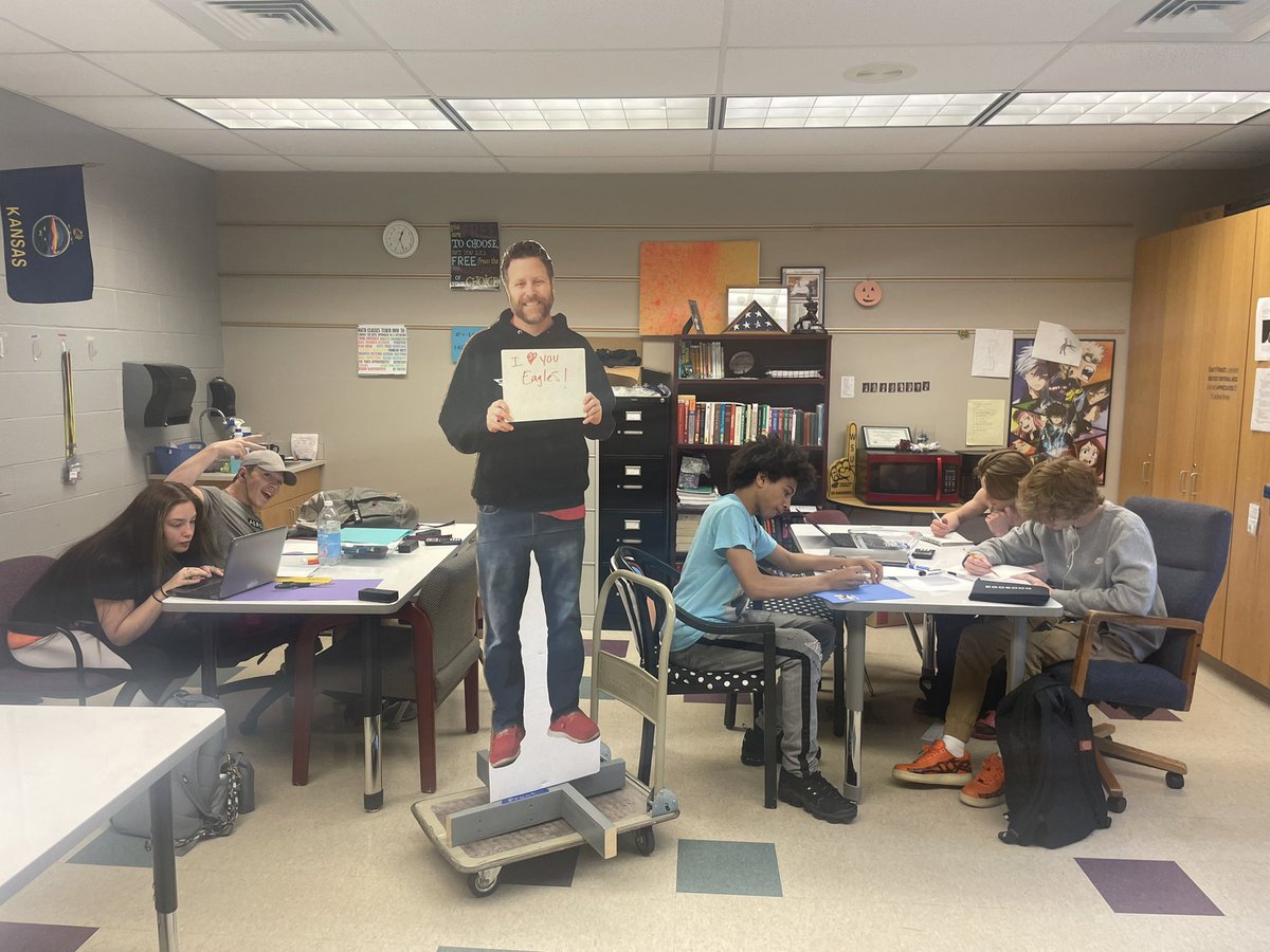 completeHSM's tweet photo. Flat @thebotty found the classrooms and his old office!  #believeinbotts  💜 https://t.co/YPdOJkOHuj