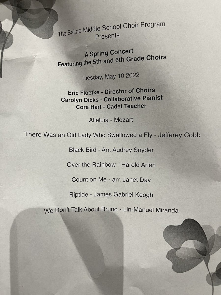 MKA_Marshall's tweet photo. Ahhh, the sounds of @SalineMSchoir spring program. 🥰 #smscompass https://t.co/sJRjeEDaKL
