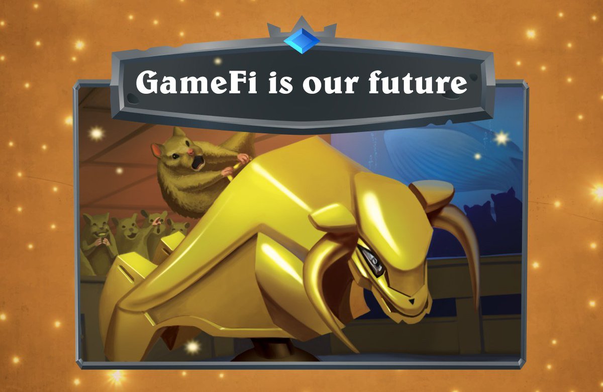 MemeTheGatering's tweet photo. 🎮 What is GameFi?

GameFi is a blockchain game that combines the concepts of NFT and DeFi as well as game mechanics. Such projects work according to the play-to-earn concept, which allows you to earn money in the process of executing game mechanics.
Our project is also a #GameFi https://t.co/fPsNV9Ba2i