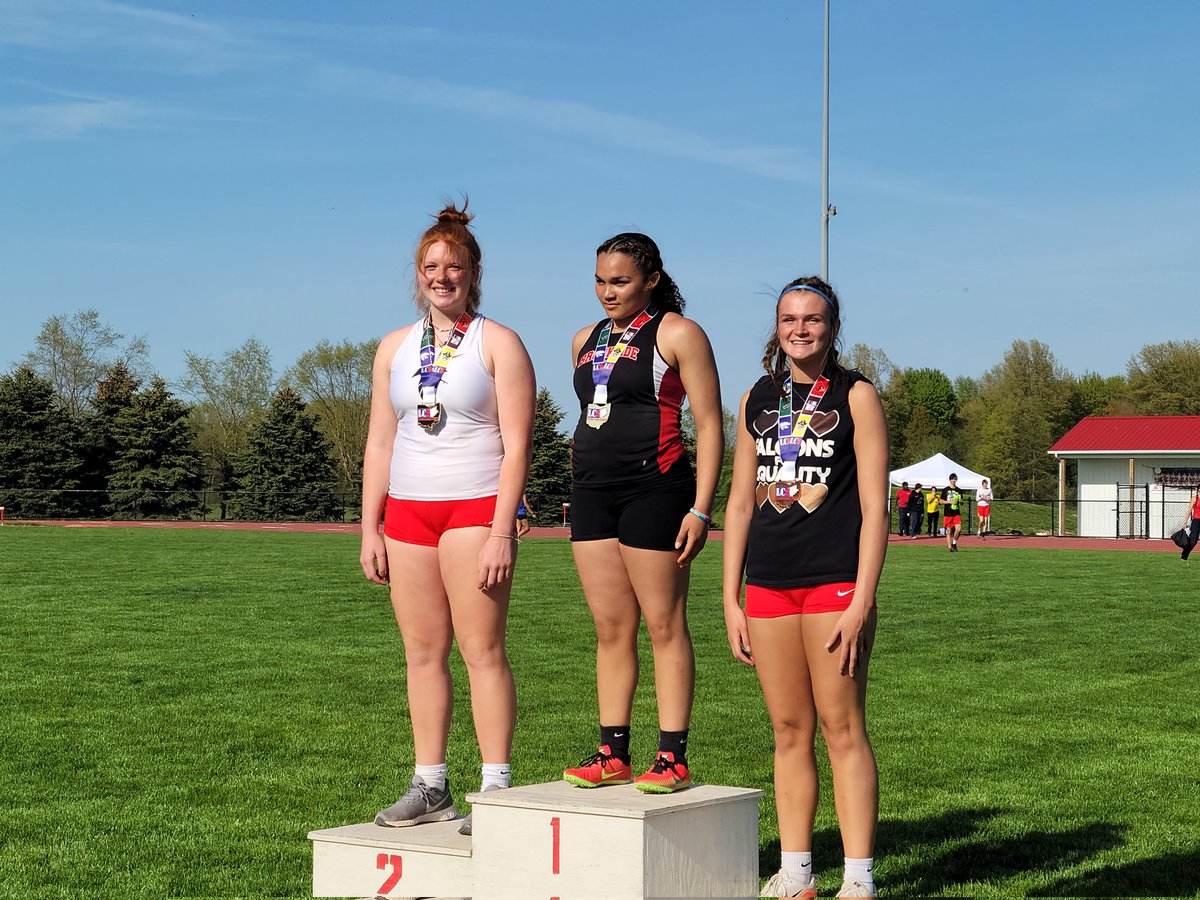 Zuriah Radeff-Koonce wins the shot put!!