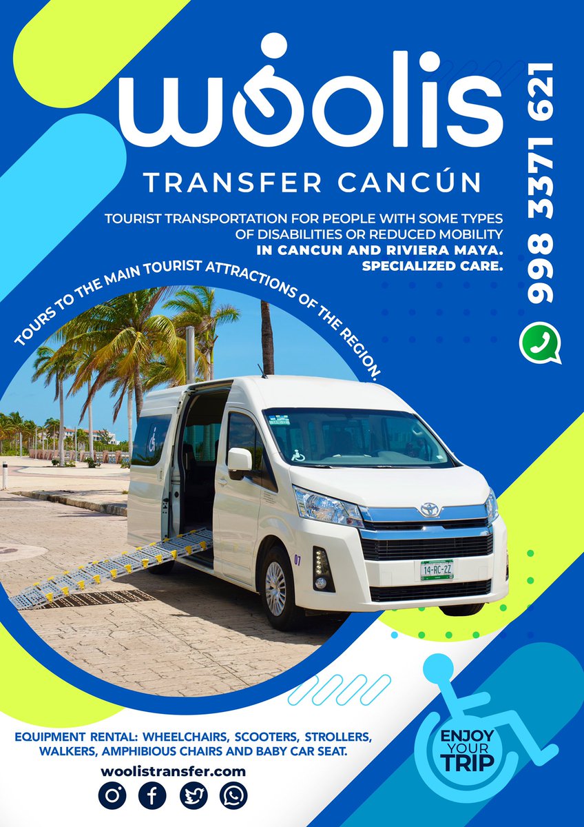In Cancún and Riviera Maya, every day, there are more companies that add to the offer of accessible services for all.                   Accessible Tourist Transportation #AccessibleTourism <a href="/ASTAadvisors/">ASTA - American Society of Travel Advisors</a>