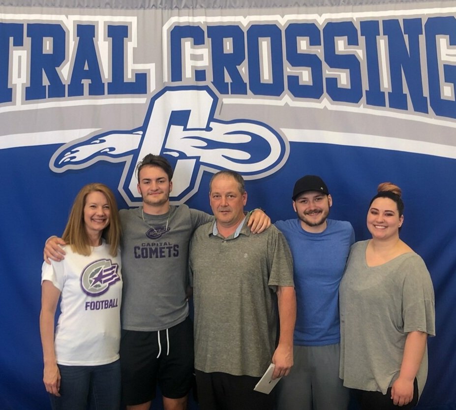 CometCoachWhite's tweet photo. Congrats @AlecBoyd15 and good luck at @CapitalU_FB! https://t.co/W0J62CoGmw