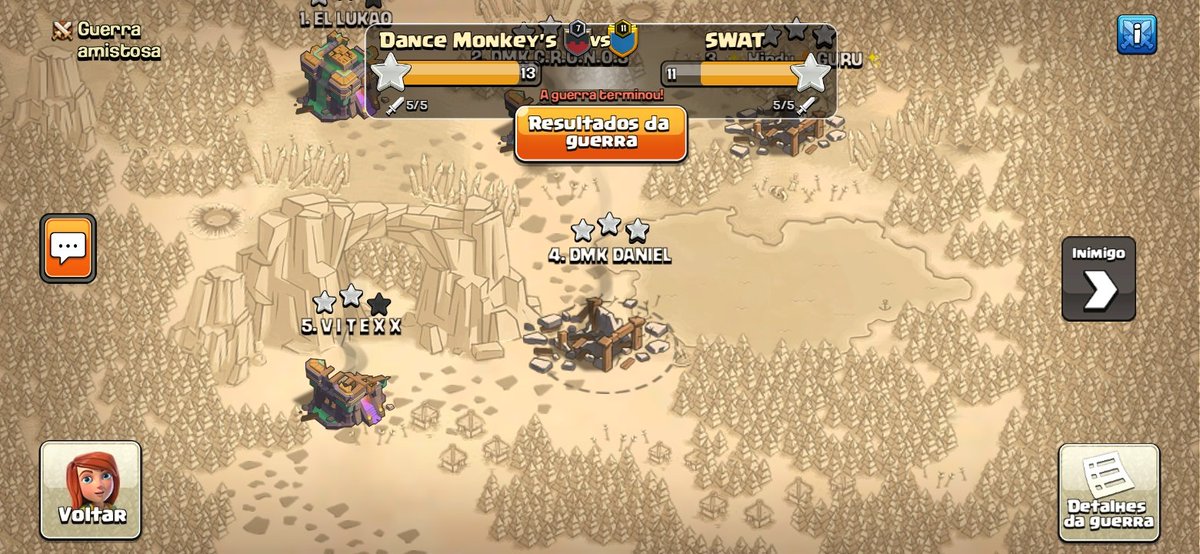 DanceMonkeys3's tweet image. 6° Rodada do HORIZON CUP 
GG @SWATCOCBR 🙏🚀

#GoDMK 🚀🦍🏆

⭐⭐⭐ @cronoscoc 
⭐⭐⭐ @Lukaococ 
⭐⭐⭐ @DanMonkeys