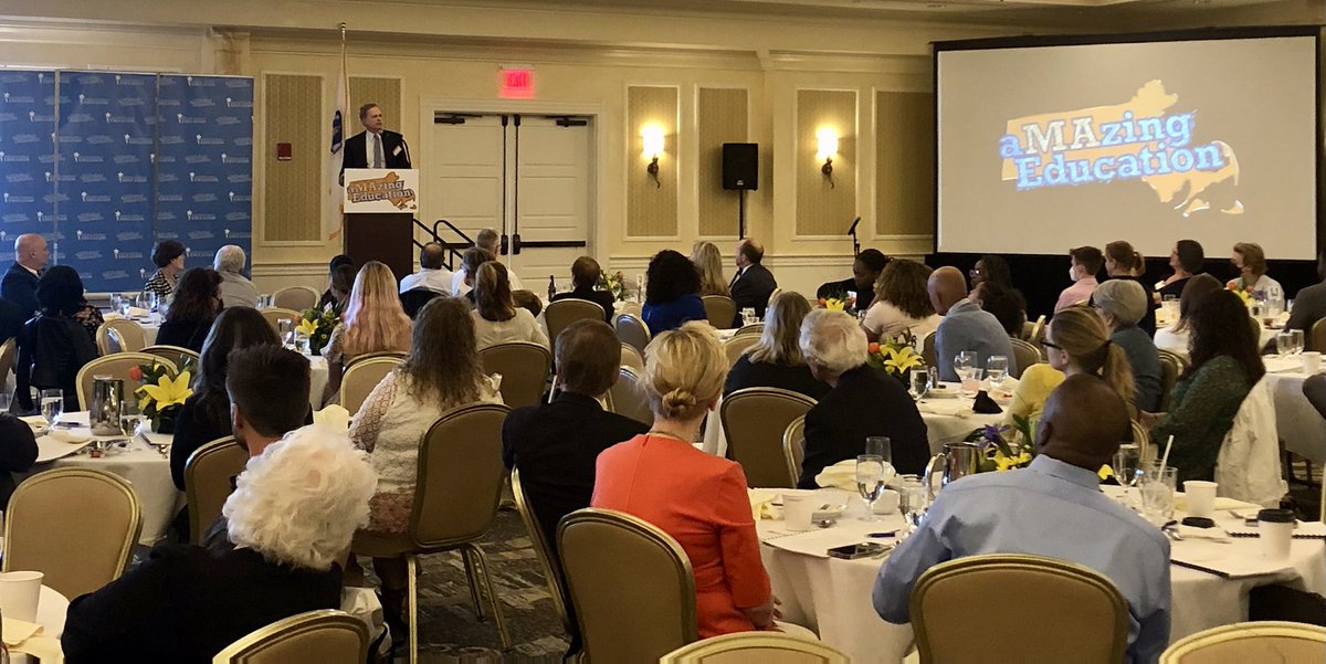 Kudos to the 28 teachers we’re celebrating tonight and the family members and school and district leaders who support them! #MATOY22 #historyTOY #PAEMST #Milken #elementary #middle #highschool and more represented. #MaEdu ⁦<a href="/MassEducation/">MassEducation</a>⁩