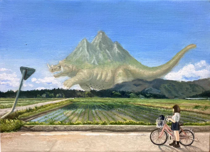 #同じ人が描いたとは思えない絵を貼る 