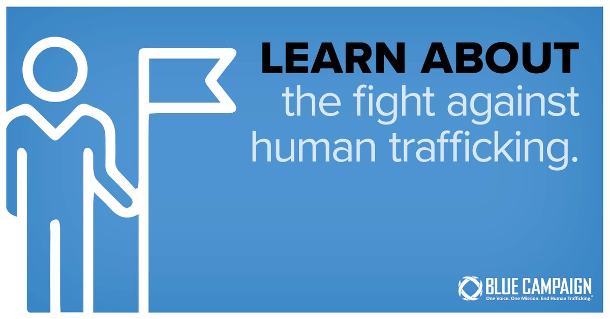 DHSgov's tweet photo. Are you interested in learning about how YOU can play a role in ending #HumanTrafficking in your community? Start by learning the facts.  

Visit @DHSBlueCampaign and https://t.co/iEShOaMwno for info on how you can give victims a second chance. https://t.co/qD0sKoyzWY