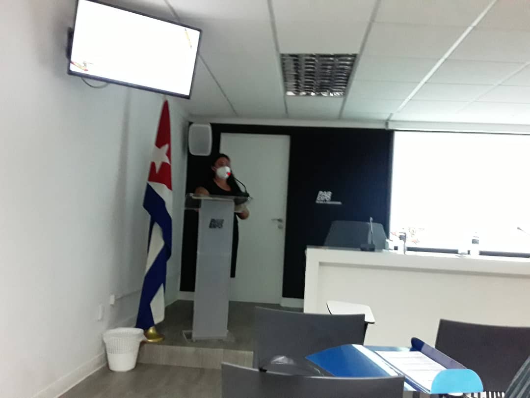 IgaCuba's tweet photo. Durante esta mañana, en PABEXPO, se estuvo desarrollando el taller "Reducción integrada del riesgo de desastres" del #ProgramaSectorial de Ciencia, Tecnología e Innovación del cual la Dr.C. Ida Inés Pedroso asumió la Dirección.
#ComprometidosConLaCiencia
#CITMACuba https://t.co/fDvZSvFwX6