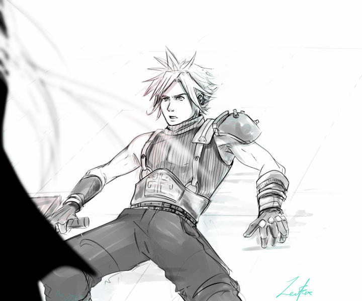 zeefox1's tweet photo. ☁ #FINALFANTASY #Cloud #fanart #strife #FFVII #FINALFANTASYⅦ #zeefox https://t.co/3ZdCUFjv7w https://t.co/spvjTXnDS2