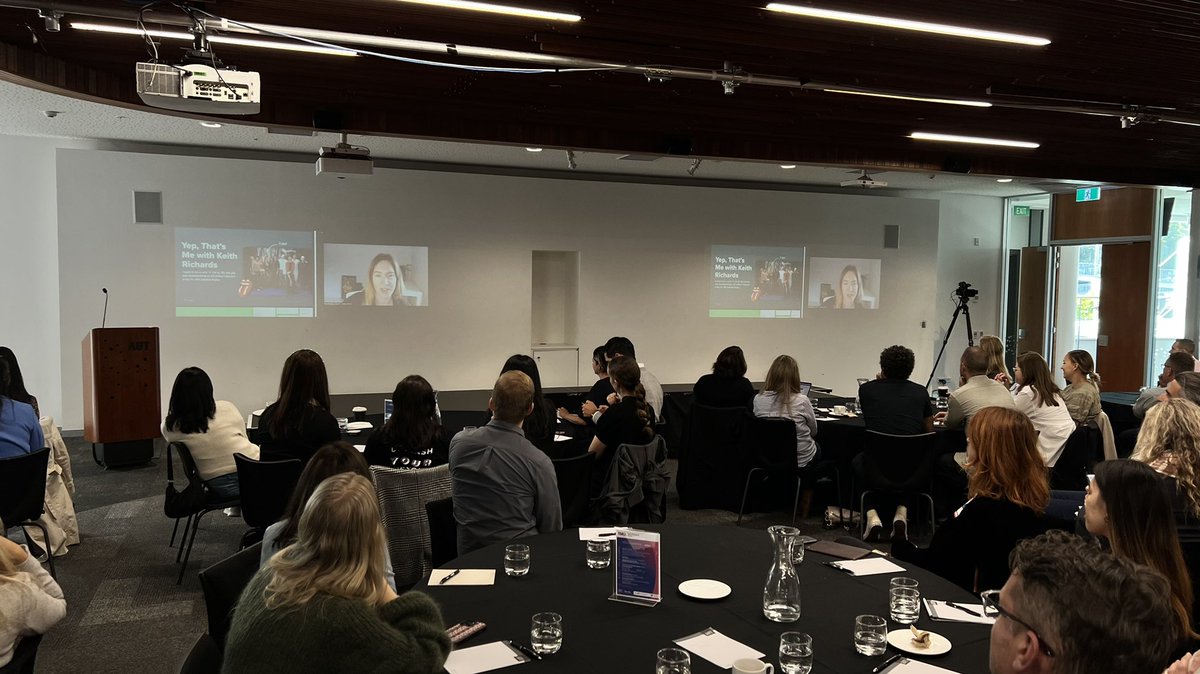 JustinFlitter's tweet photo. It’s @LatelyAIKately at #tmg22 getting laughs and talking about the power of voice and #AI https://t.co/TetG76J1Tb