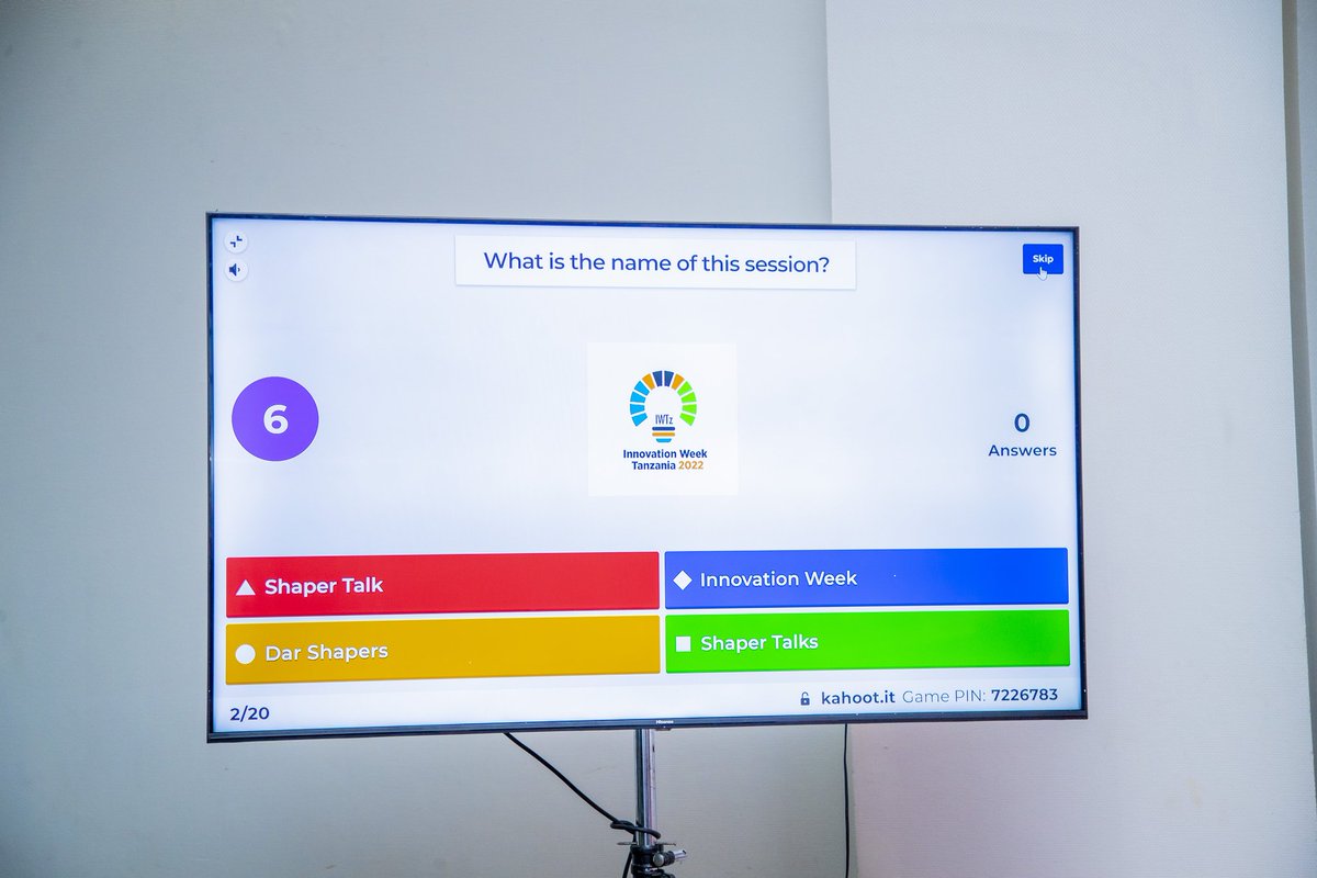 DarShapers's tweet photo. Thread 5 : Kahoot! Time 🔥😜. It ain't a #ShaperTalk with no Kahoot!.
#IWTz2022 @Funguo_Tz @undptz https://t.co/k3VPhrqrlK