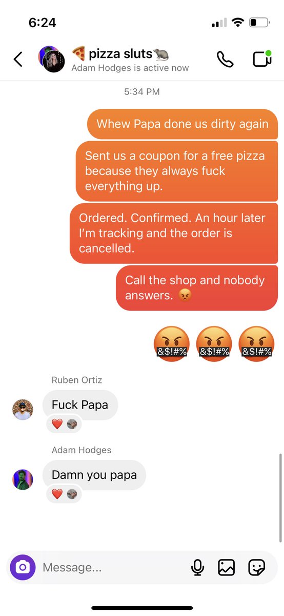 Noe1010's tweet photo. @PapaJohns damn you papa! https://t.co/KuABkEotSS