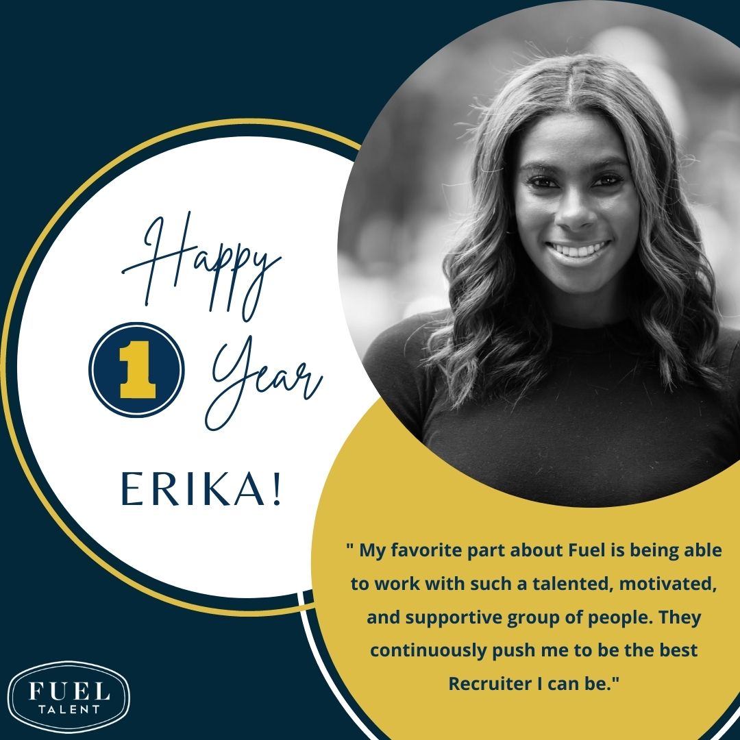 FuelTalentSEA's tweet photo. Today we are celebrating Erika's one-year anniversary at Fuel!
Erika's dedication, go-getter attitude, and positivity have made her an outstanding team member and Recruiter at Fuel!
.
.
.
#FuelTalent #WorkAnniversary #Recruiting #Recruitment #WereHiring #JobSearch #JobSearching https://t.co/30vuLrClht