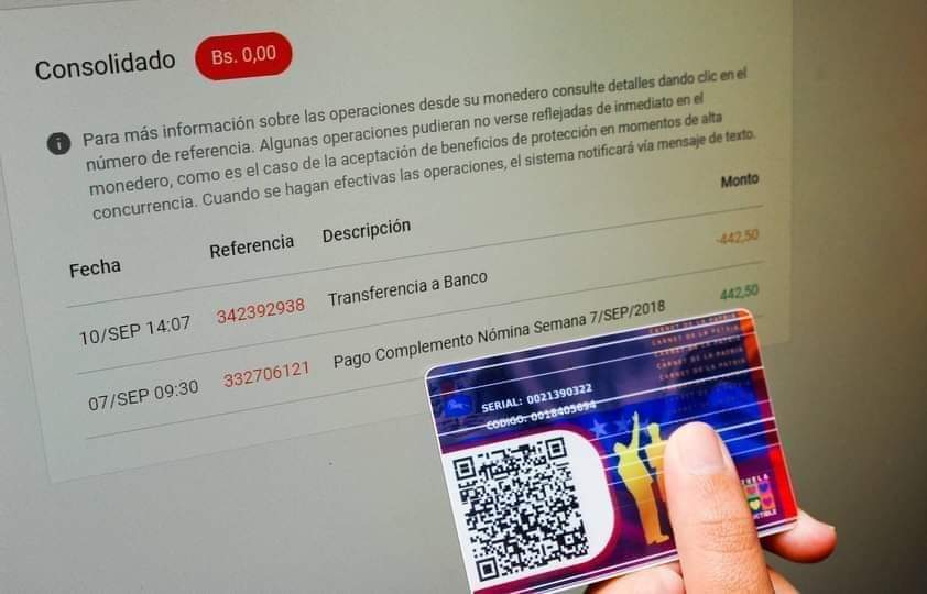 BonosSocial's tweet photo. 📢 #INFORMATE: 1/3 Usuarios del #SistemaPatria se le notifica que en el día #6May a través de la #PlataformaPatria se han presentado problemas con las transferencias desde el #MonederoPatria hacia a las entidades bancarias.

@BonosSocial
#NegritudRebelde https://t.co/ekvDrux2C5