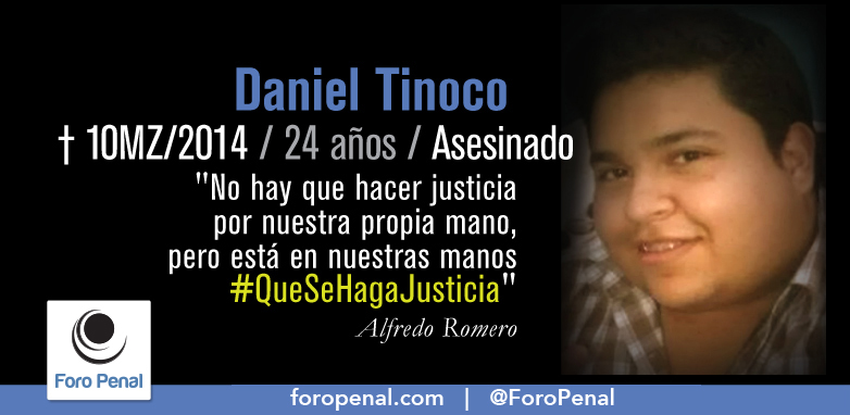 ForoPenal's tweet photo. #10My Hoy se cumplen 8 años y 2 meses de la muerte de 𝗗𝗮𝗻𝗶𝗲𝗹 𝗧𝗶𝗻𝗼𝗰𝗼 el 10/03/14.
No lo olvidemos.  #QueSeHagaJusticia 
- Foro Penal 
Mas sobre el caso aquí: https://t.co/5bW0MUxheP https://t.co/tN6MEVRSzU