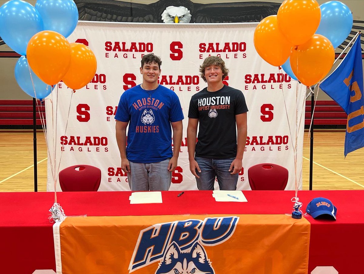 HuttonHaire's tweet photo. Signed letter of intent today. Excited to get started. @VicShealy @drake_smithton @HBU_Football https://t.co/XACcLp8N45