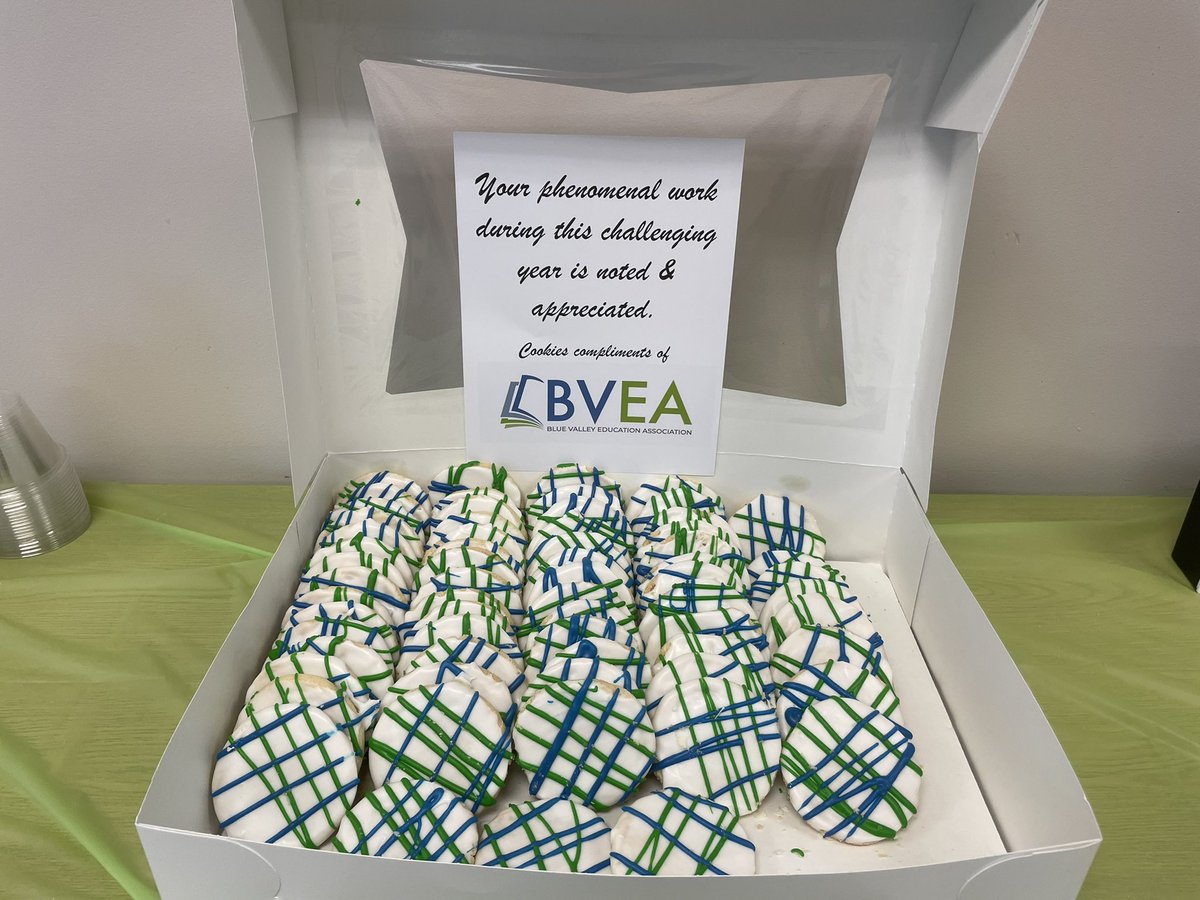 Look for cookies coming your way courtesy of BVEA! Thank you for hanging in there with us this year. We appreciate ALL of you!