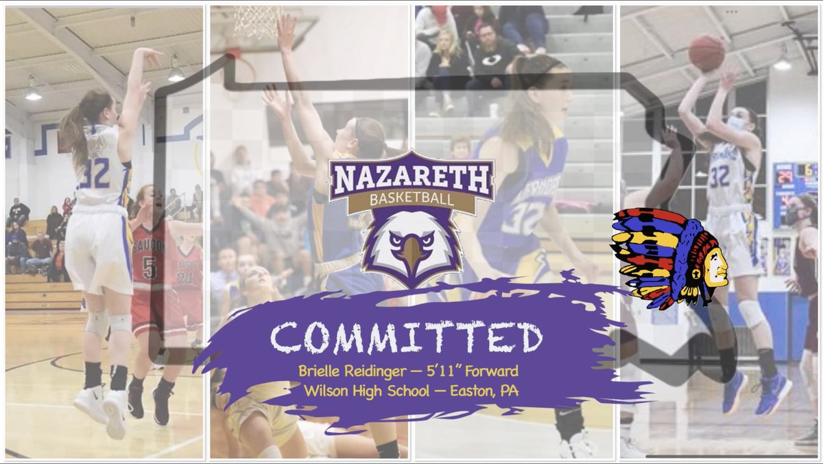 Nazareth_WBB's tweet photo. Kicking off our incoming freshman introductions-please welcome Brielle Reidinger! Brielle comes to us from Wilson HS in PA and is a physical therapy major #nazhoops #nazarethcollege #classof2026 https://t.co/N3ojUIjVFJ