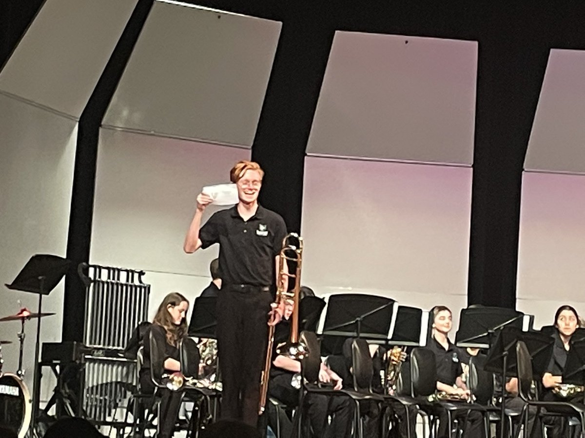 Special Jazz Band Award! Way to go T!