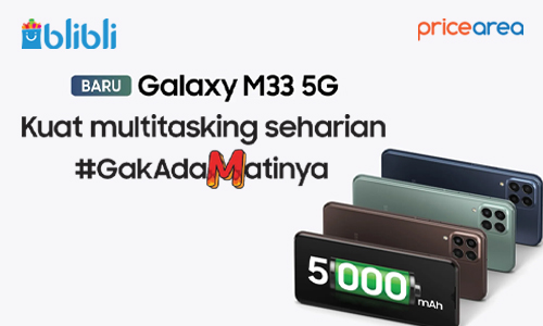 PriceArea's tweet photo. Kuat Multitasking Seharian! Samsung Galaxy M33 5G #GakAdaMatinya 🤩

Selengkapnya Disini 👉 https://t.co/vDqY5TUCqU https://t.co/f7WYko30Wp