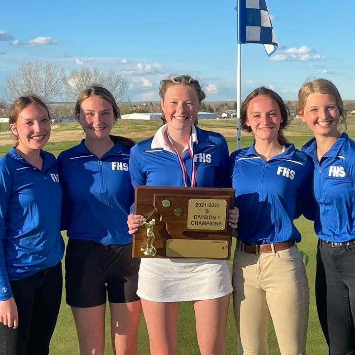 MontanaTechGolf's tweet photo. What a big day for these #FutureDiggers! 

• Emma and the Fairfield Eagles win their Divisional in Malta 
• Taylor and the Three Forks Wolves win their Divisional at Fairmont
• Kodie and the Bulldogs sweep a double-header against the Bozeman schools

#RollDiggs #TechGolf https://t.co/9TDDmmX4Tu