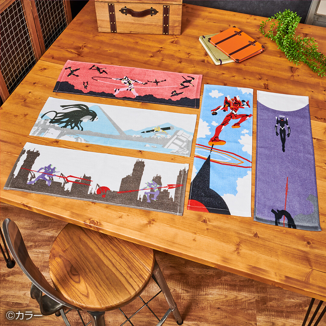 一番くじ エヴァンゲリオン ～初号機、暴走！～】 F賞はタオルアソート