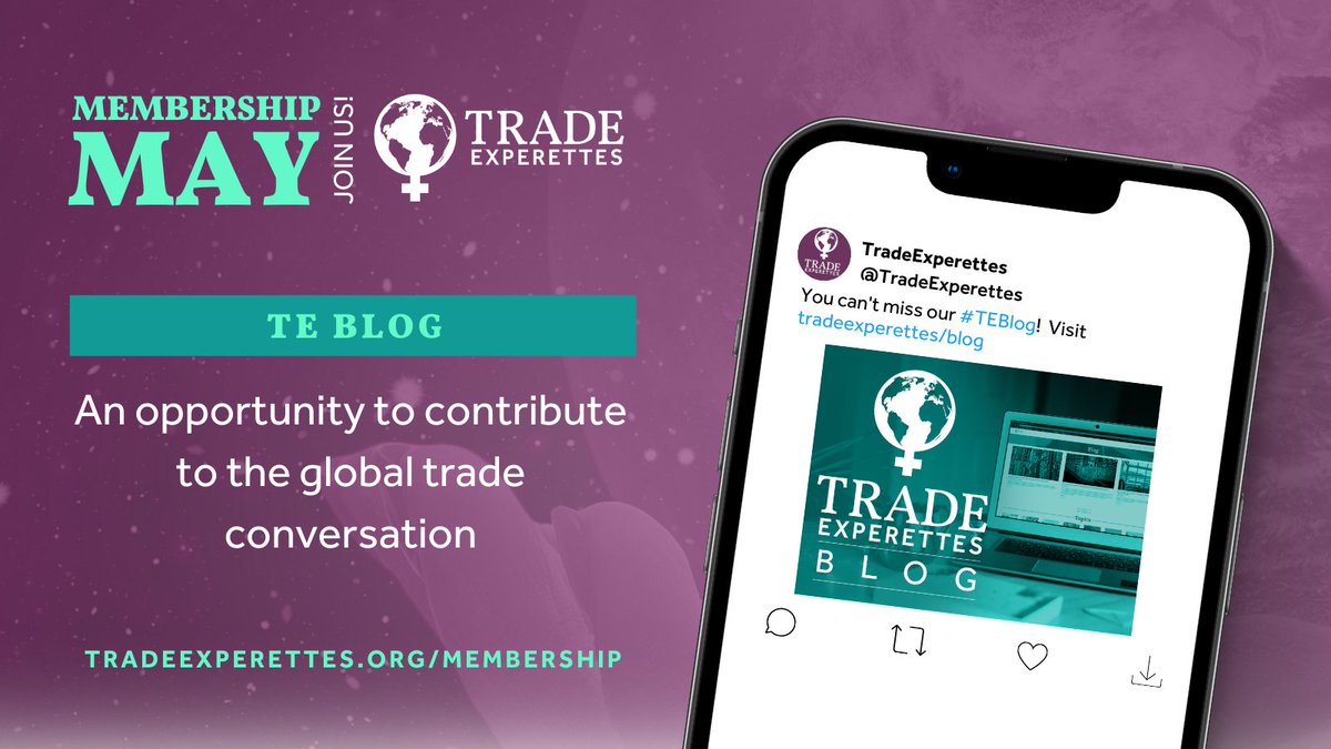 TradeExperettes's tweet photo. We offer a wide range of activities for the trade community. To get started, check out our #TEBlog 📝🤓at https://t.co/uTHtgSmqWy!
Register as a member at https://t.co/Zgmc1tFkL6
#MembershipMay https://t.co/phR8cfWYTy