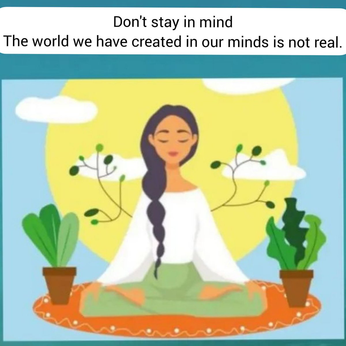 drmahdidanesh's tweet photo. Don't stay in mind
The world we have created in our minds is not real.
#mind #positivevibe #world #created #yoga #amirliaquat #auspol https://t.co/58eNtZIJzo
