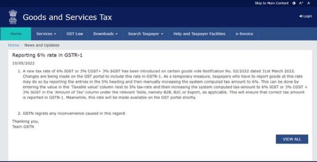 CAclubindia's tweet photo. Notification on 31st March,2022 and Portal updates on 10th May 🙄

@akhilpachori https://t.co/xqq56zsW8L