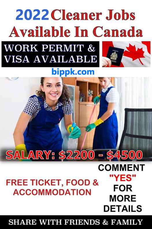 RozpkCom's tweet photo. Cleaning Supervisor required for Canada
➡Submit Application>>https://t.co/MTgJUSQgki
➡Free visa,Best salary,ticket,accommodation.
➡Any nation/qualification can apply
➡Apply now ➡ https://t.co/MTgJUSQgki
➡Share to help your friends
APPLY NOW>>https://t.co/MTgJUSQgki https://t.co/0rjSJXc6AX