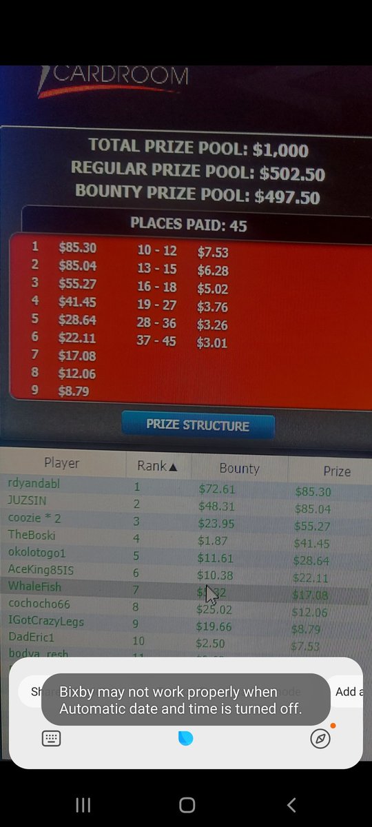 rdyandabl1's tweet photo. Not huge but a win is a win  :) https://t.co/qfv2gZ5Sms