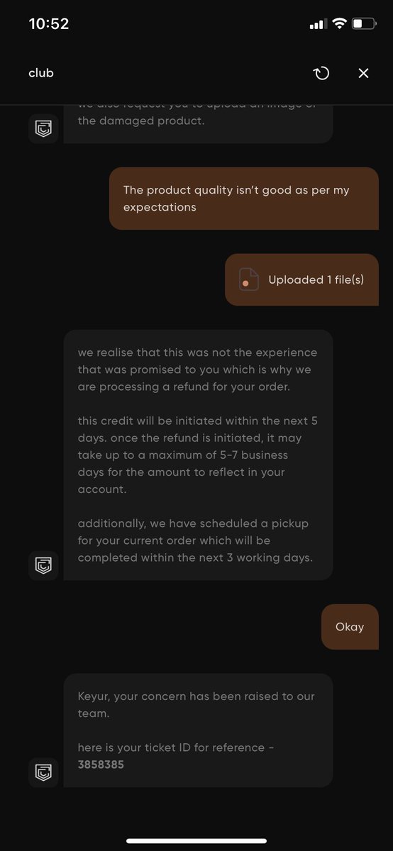 Digitalkeyurs's tweet image. I have ordered boat wireless handset from @cred. I don’t like quality, so I have requested to return. I have requested twice, but no response from #cred. More than 7 days now.