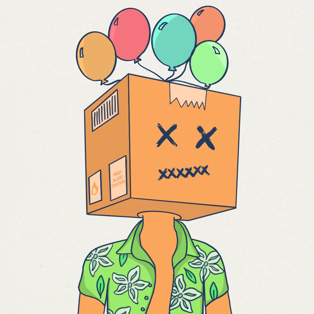bitbroBTC's tweet photo. First SOLANA purchase woohoo @CartonkidsNFT #SOL #boxhead #priorityshipping https://t.co/KVuoyKzvFb