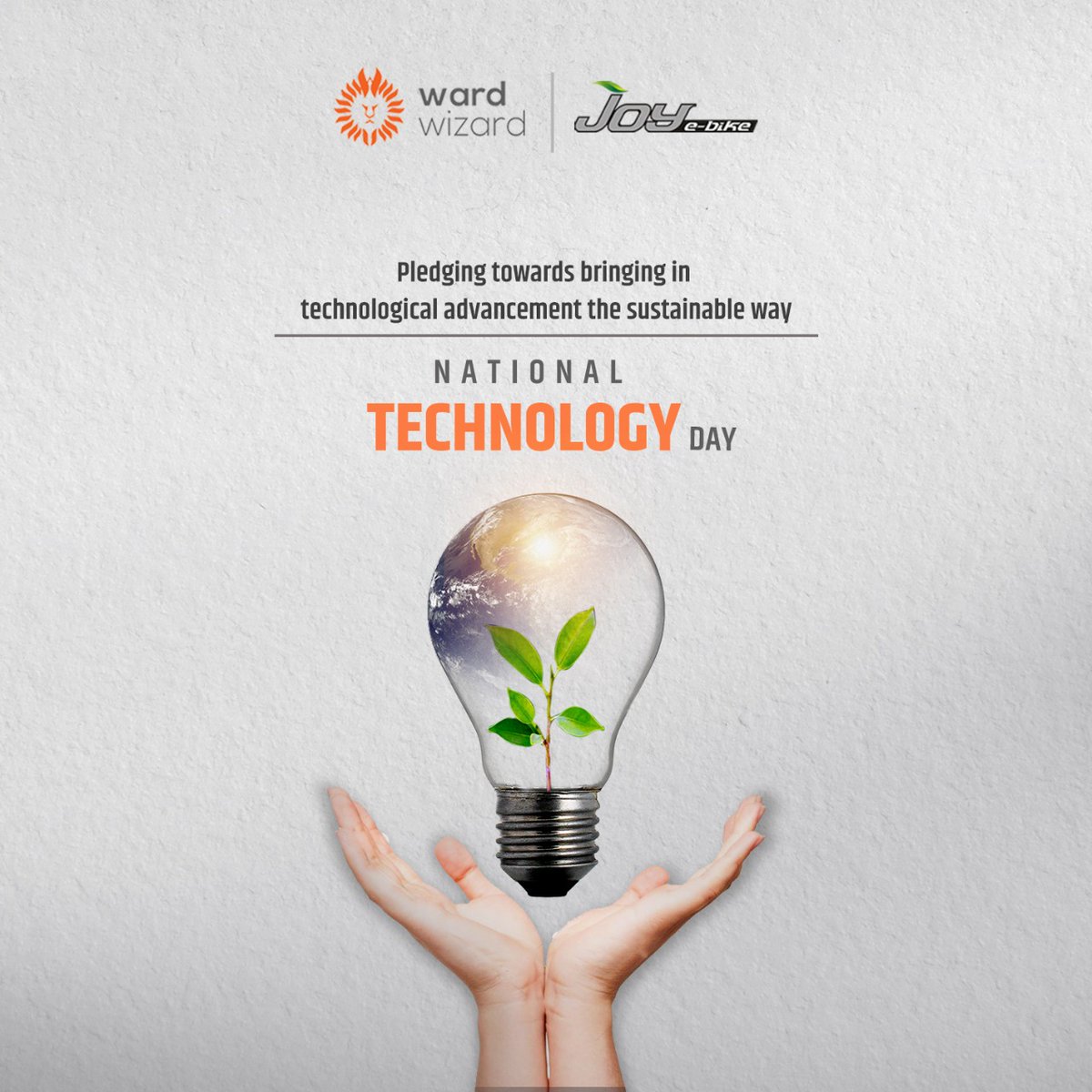 WW_wardwizard's tweet image. Encouraging technology advancement in a sustainable way.
.
.
#WardwizardGroup #Wardwizard #technologyday2022 #technologydays #nationaltechnologyday2022