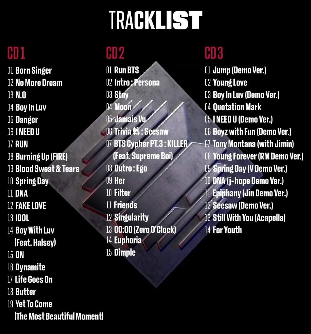 clickbangtanph's tweet photo. A worthy budol 💜 BTS Proof CD3 tracks (except For Youth) will NOT be available on streaming platforms.
I'm still accepting orders. Just DM me ☺️
#ClickBangtanPHSells https://t.co/CRPBFswyQp