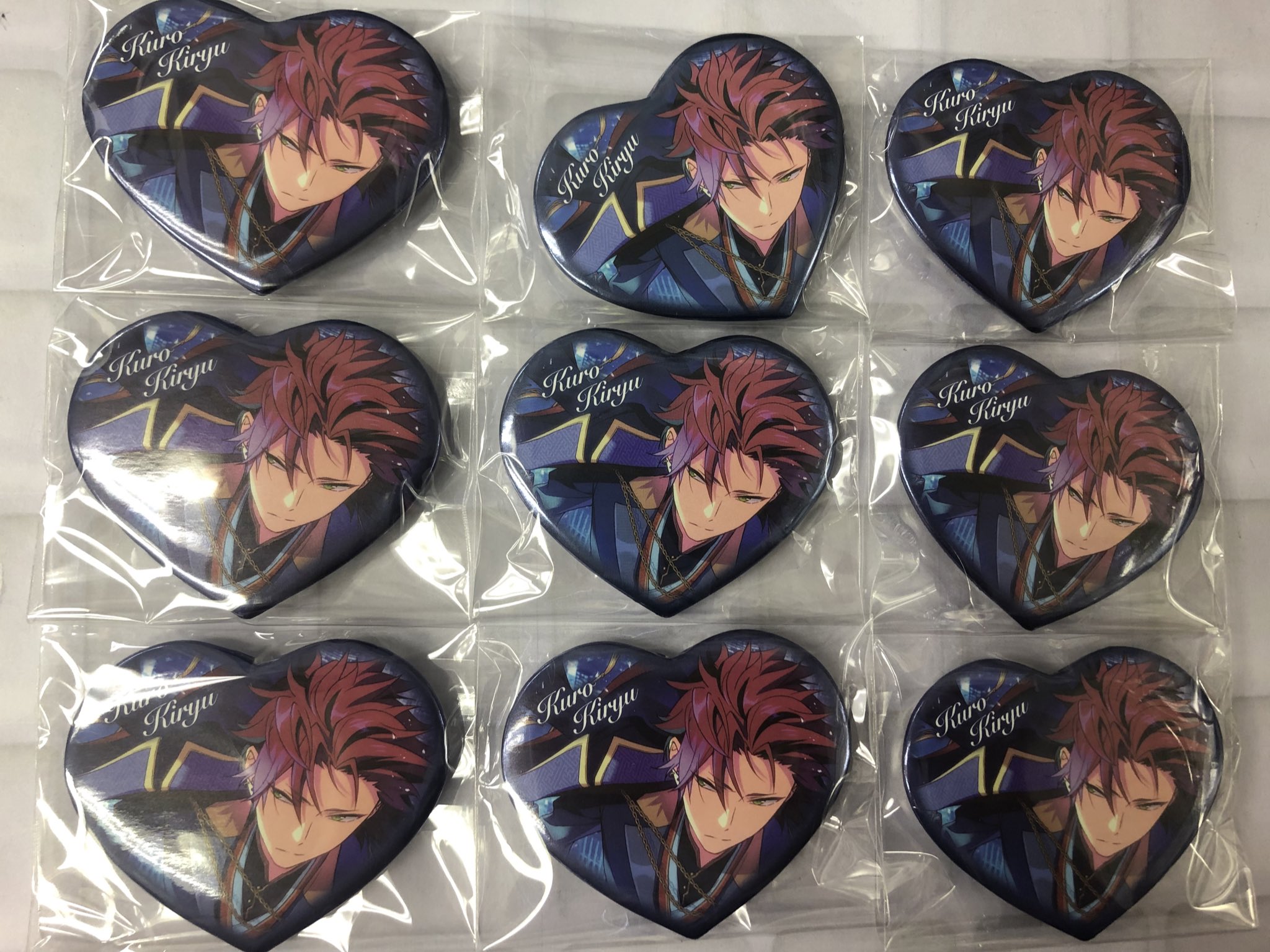 鬼龍紅郎 缶バッジ 燃やす あんスタ 鬼龍紅郎 缶バッジ 燃やす あんスタ