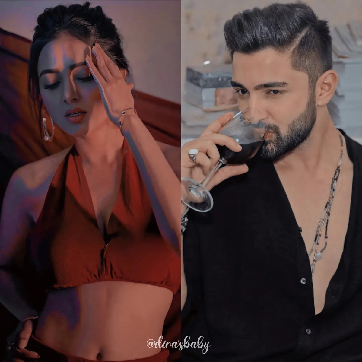 Who_Shraaa's tweet photo. Themmm>>>>
🥵🍷❤️
#rohitsuchanti #TejasswiPrakash #tejit https://t.co/5vVEAOIcdS