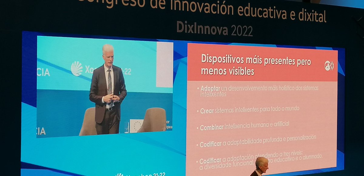 profe1mats's tweet photo. Implementación de la tecnología, sistemas inteligentes para todos, tecnología al servicio de las personas @SchleicherOECD #DixInnova https://t.co/h2Te4K437P