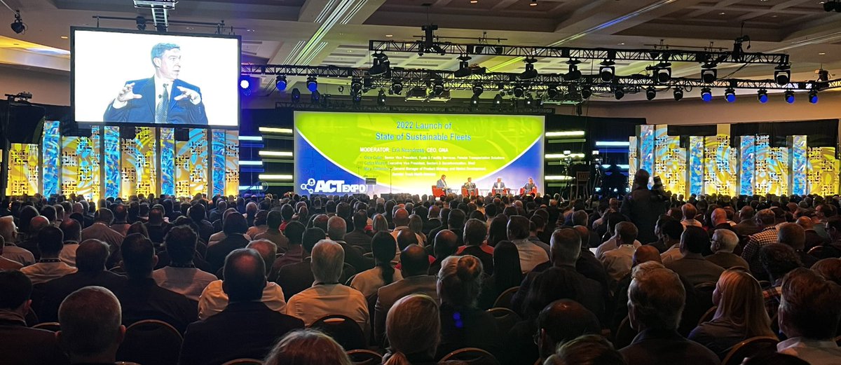 nzbolton's tweet photo. What a jampacked show! Lots of interesting talks about #emobility #sustainability #connectivity #ZF #Actexpo2022 https://t.co/7cv2Pmjf3R