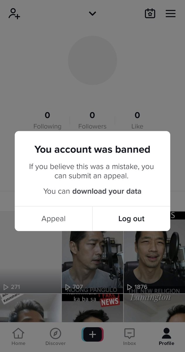 imchristan's tweet photo. BANNED on Tiktok. Hmmmm... 
My content is only about critical thinking, awareness, political truth, and I get banned. 
Seems like there are people trying to silence me for speaking the TRUTH! https://t.co/lqLjijRq4c