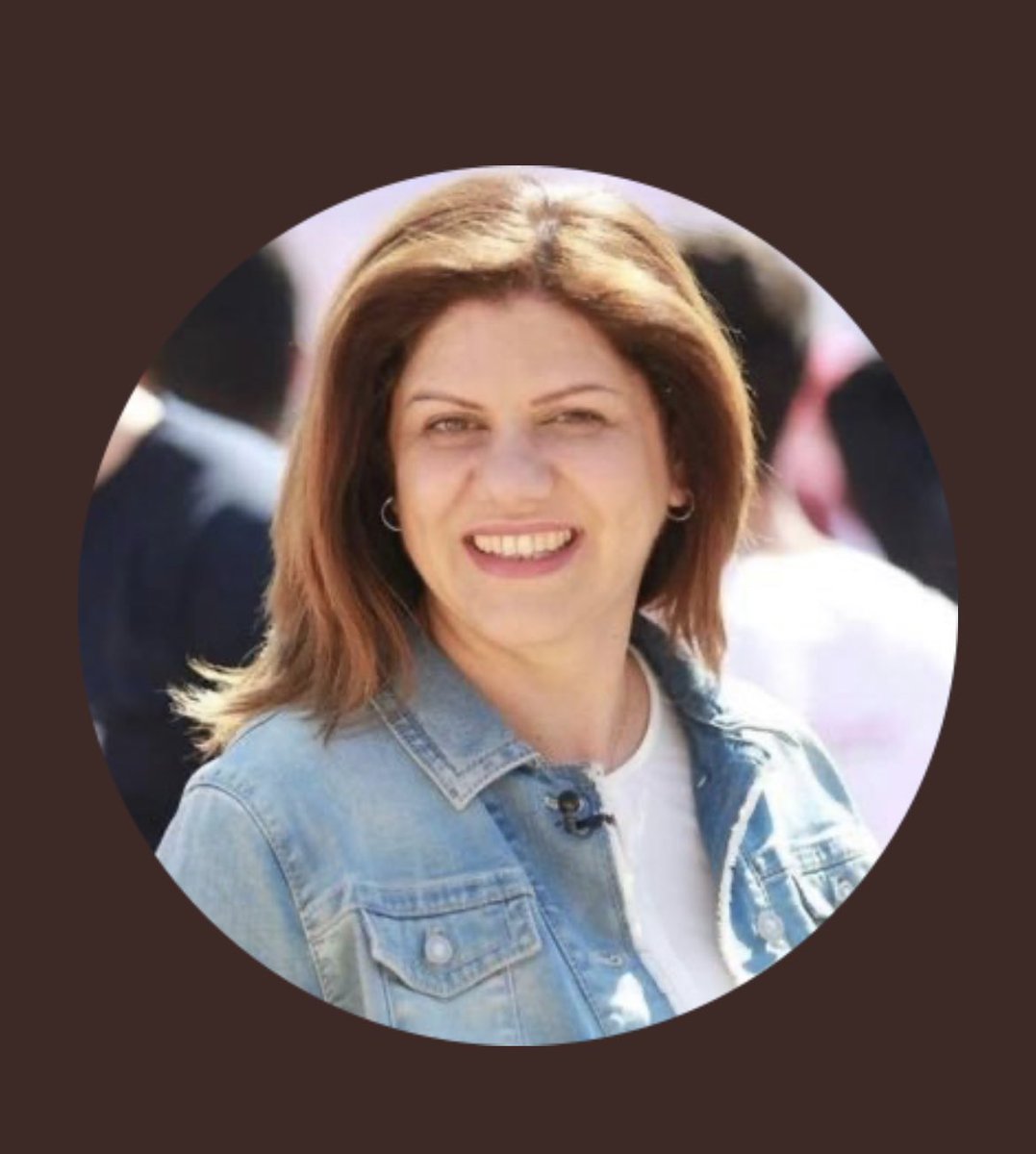 Dr. Yara Hawari د. يارا هواري (@yarahawari) on Twitter photo This morning <a href="/ShireenNasri/">Shireen AbuAqla شيرين ابو عاقلة</a>, veteran Al Jazeera journalist, was shot and killed by Israeli regime forces whilst she was covering their raid on Jenin.
An entire generation grew up watching this woman on TV.
Rest in power Shireen. This morning <a href="/ShireenNasri/">Shireen AbuAqla شيرين ابو عاقلة</a>, veteran Al Jazeera journalist, was shot and killed by Israeli regime forces whilst she was covering their raid on Jenin.
An entire generation grew up watching this woman on TV.
Rest in power Shireen.