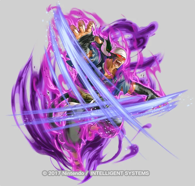 ファイアーエムブレムヒーローズにてムワリムさんを描かせていただきました!
本日5/11、16時からの大英雄戦イベントにてお目見えいたします、よろしくお願いいたします～!!

坊ちゃん早くきてくれー!!!!
https://t.co/cEFY1igJus
#FEヒーローズ 