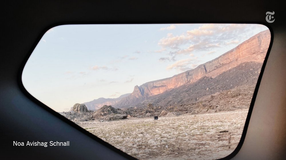 nytimestravel's tweet photo. In December, a photographer set off alone on a 2,600-mile road trip along the Arabian Coast in Oman, traveling from the Yemeni border to the Strait of Hormuz. 

Here’s what she saw: https://t.co/97klKgGnXs https://t.co/ysWOSqozZ0