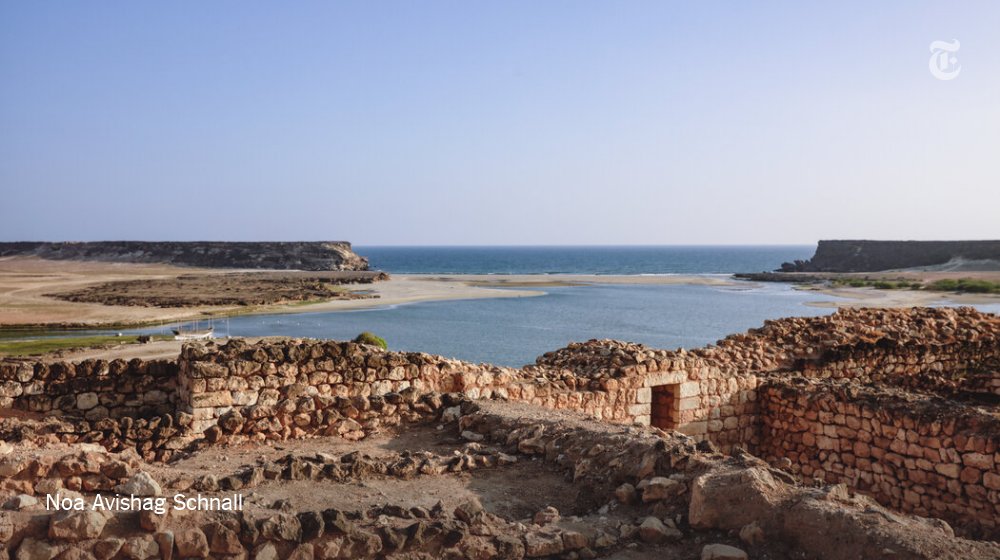 nytimestravel's tweet photo. In December, a photographer set off alone on a 2,600-mile road trip along the Arabian Coast in Oman, traveling from the Yemeni border to the Strait of Hormuz. 

Here’s what she saw: https://t.co/97klKgGnXs https://t.co/ysWOSqozZ0