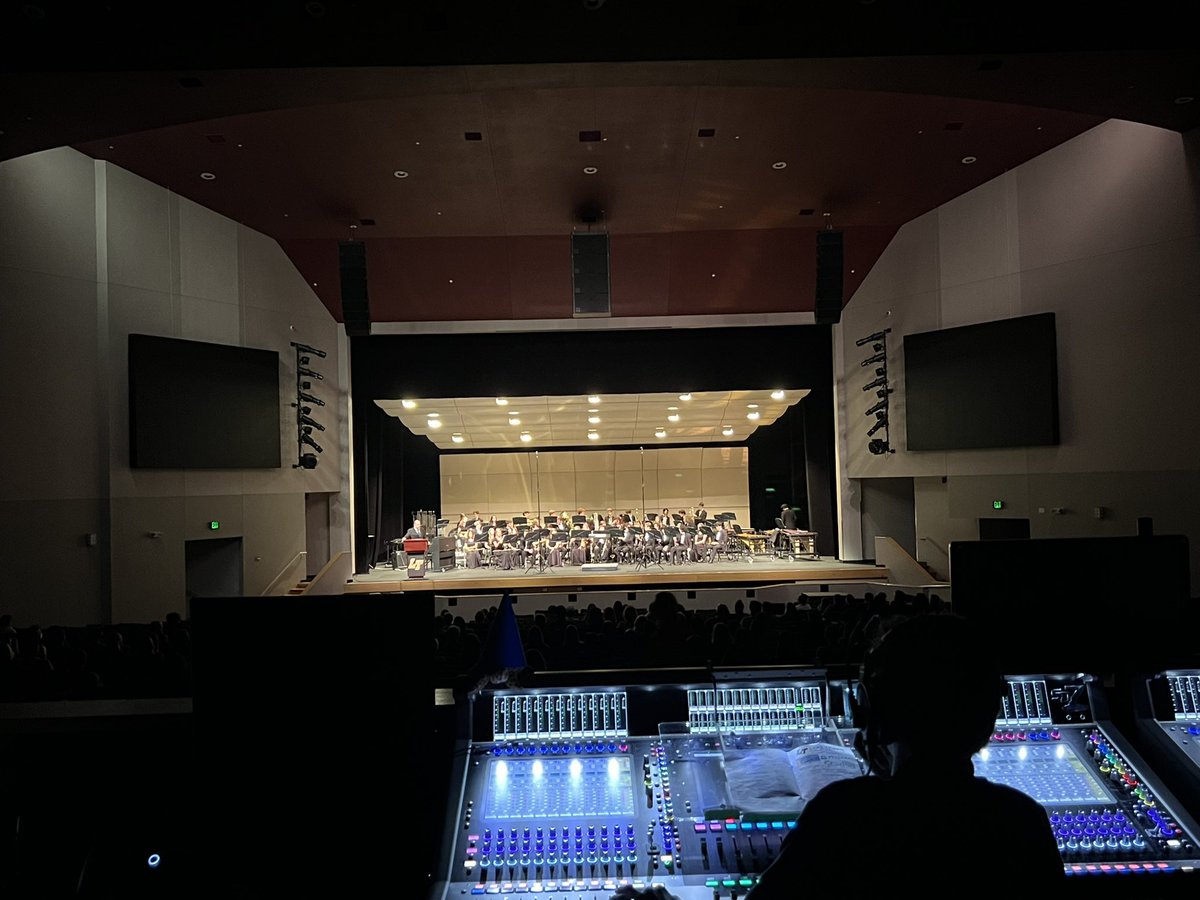 My view for tonight’s band concert! <a href="/LTCavBand/">Lake Travis HS Band</a> <a href="/ltisdschools/">ltisdschools</a>