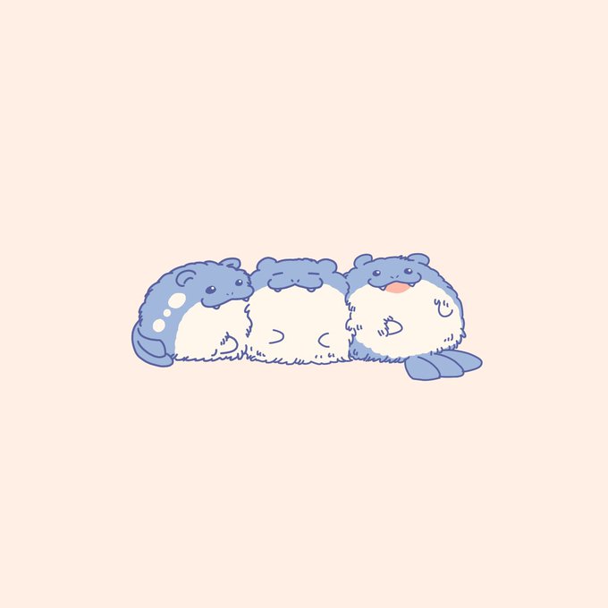 「ふわふわ うつぶせ」のTwitter画像/イラスト(人気順)