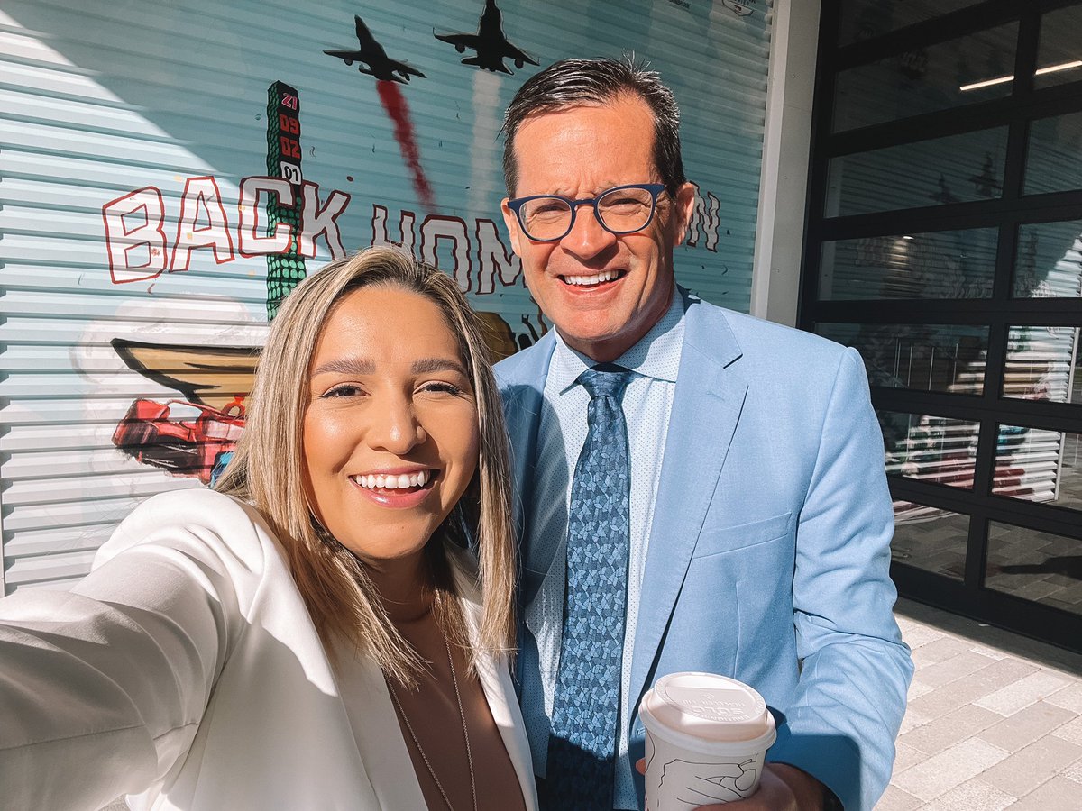 LuisaMacer's tweet photo. #INDYWINGS are on full display around our city. π@jdouglas4 and I grabbed coffee and checked out the installation at @16Techinnovate, while @PatricioOWard paid a visit to our friends in @VisitHamiltonCo!Tag @IMS next time you visit a participating location! #ThisIsMay #Indy500 https://t.co/WXFyAHuOR8